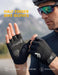 Bike Gloves for Men Women - [Anti-Slip Shock-Absorbing Pad] Workout Gloves, Breathable Materials, Cycling Gloves for Bicycle, Gym, Motorcycle, Hiking, Indoor & Outdoor Sports
