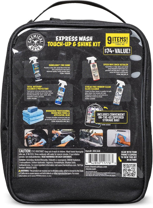 , Exterior Express Car Wash Kit, Soap & Cleaner, On the Go