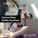 Cotton Sleep Eye Mask for Men and Women, 100% Blocking Light Sleeping Mask