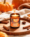 Fall Candles Set - 4 Pack Candles for Home Scented, 28 oz Natural Soy Wax 200 Hour Long Lasting, Autumn Gifts Set for Women Men Fall Fragrance of Pumpkin/Apple Cinnamon/Clove/Wheat Vanilla