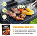 38Pcs BBQ Tools Grilling Accessories Set with Aluminum Case