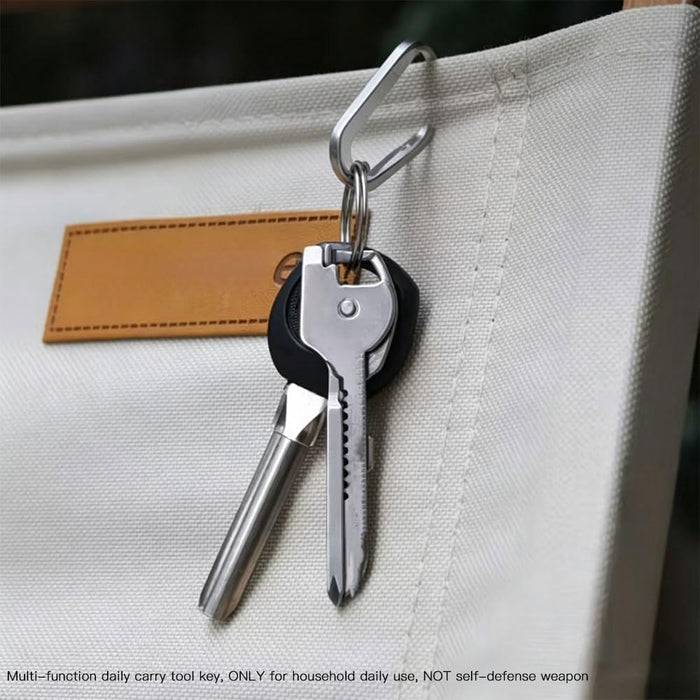 Keychain Multitool Mini EDC Multitool with Bottle Opener