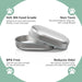 Stainless Steel Bowl for Automatic Microchip Cat Pet Feeder, Sealing Ring Design for Keeping Food Fresh and Reducing Odo