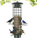 Squirrel Proof Bird Feeder,Metal Mesh Bird Feeders for Outdoors Hanging,Gravity Protection Squirrel Proof Wild Bird Feed
