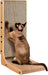 Cardboard Cat Scratcher for Indoor Cats, 26.8 Inch, Brown