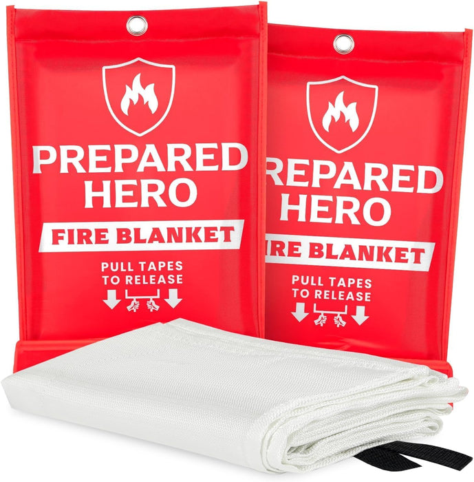 Emergency Fire Blanket, Kitchen & Home, 39 x 39 in, 2 Pack