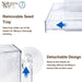 Nature’s Way Crystal Window Seed Feeder with 4 Secure Suction Cup Mount, Clear 2-Cup Capacity Hanging Bird Feeder for Cl