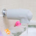 Soft Spot Silicone Spout Cover for Baby, Grey