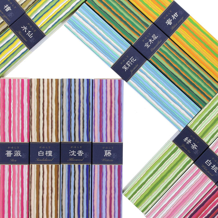Kayuragi Incense Sticks - Sandalwood, Japanese Quality Incense