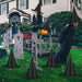 12 PCS Halloween Witch Hats, Black Hanging Witch Hats Porch Yard Decor