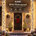 Connectable 240LED 88Ft String Lights, Christmas Lights Indoor Outdoor