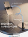 Gooseneck Tablet Holder for Bed, Unique Tapered Flexible Arm