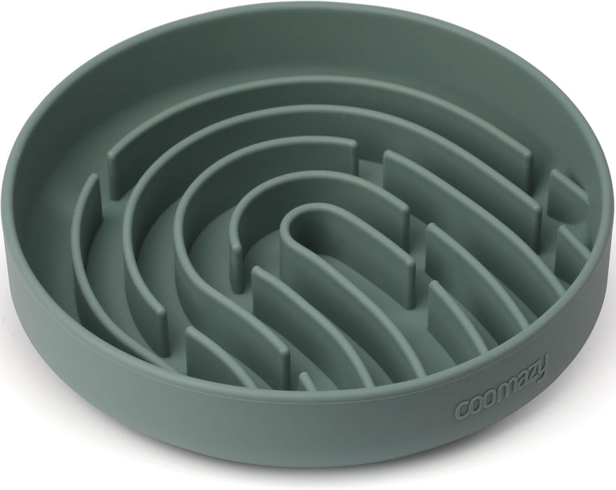 Slow Feeder Dog Bowls, Silicone Anti Choking Puzzle Dog Food Bowl