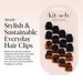 Mini Hair Clips for Women - Tortoise & Black, 16 Pcs