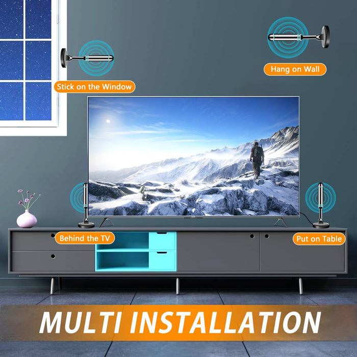 TV Antenna for Smart TV Indoor,Digital HD Antenna with Strong Magnetic Base