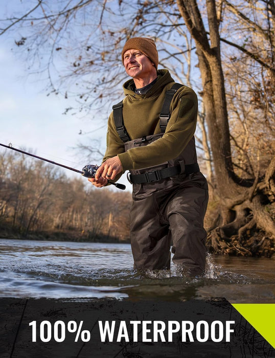 Chest Waders for Men Women, Waterproof Fishing Waders