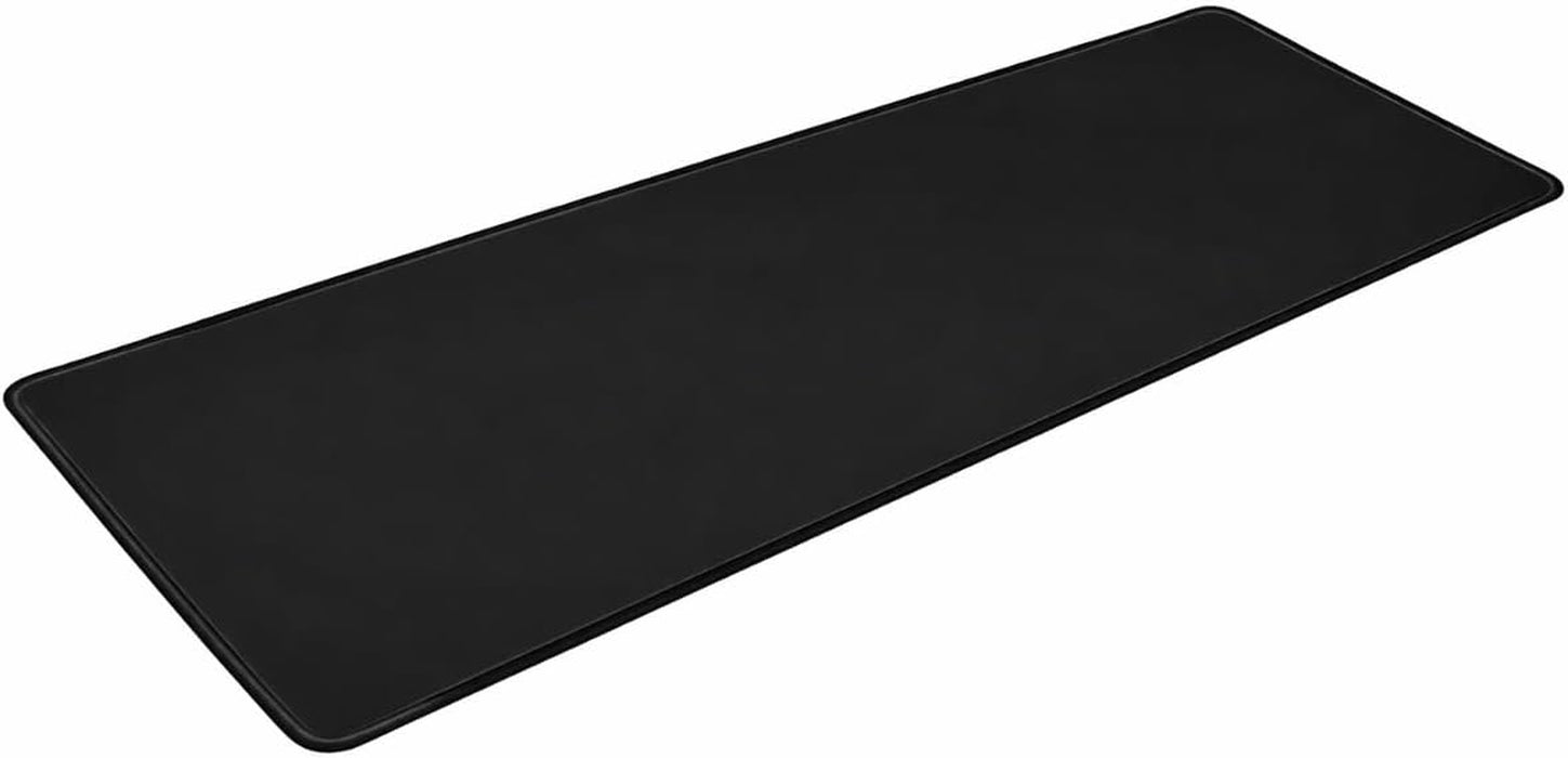 XXL Gaming Mouse Pad, 31.5 x 11.8 Inch Extended Large Desk Mat, Non-Slip Rubber Base, Stitched Edges, Smooth Cloth Surfa