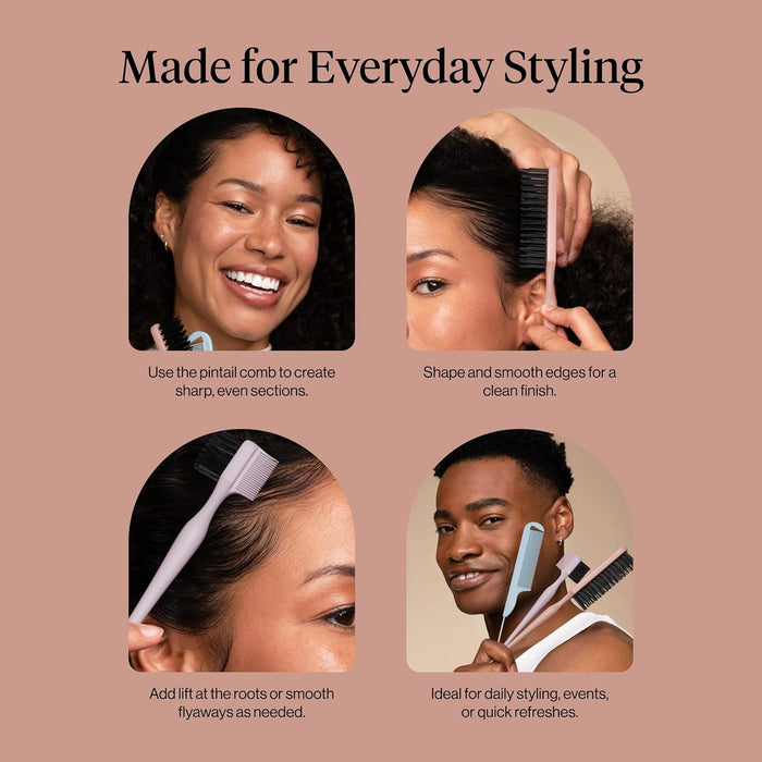 Slick Back Hair Brush – Slick Back Brush for Styling