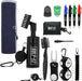 Golf Essentials Kit | Must-Have Accessories – Water Brush, Towel, Club Brush, Ball Marker, Divot Repair Tool, Ball & Tee