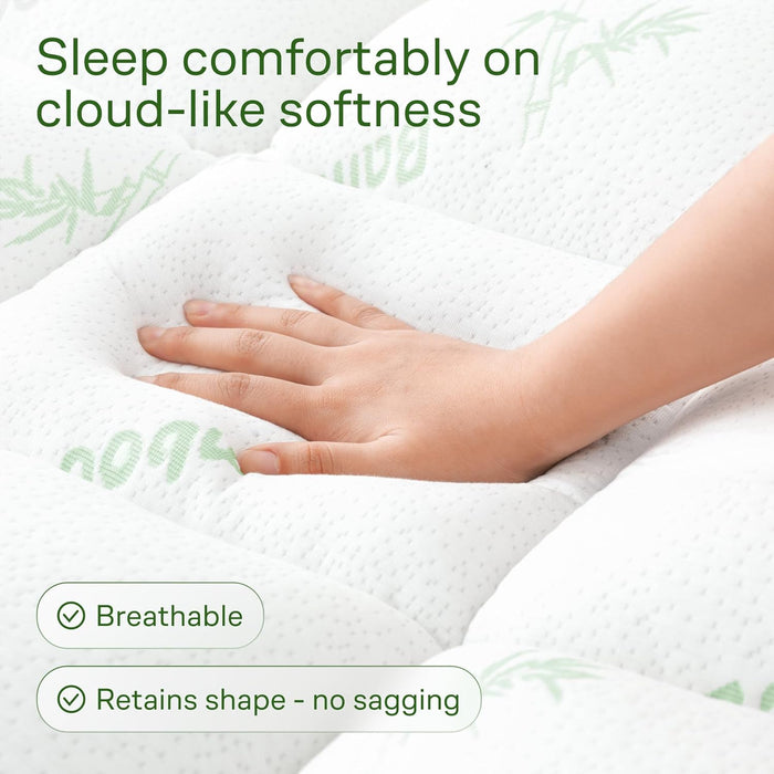 Queen Ultra Soft Mattress Topper — Back Pain Relief