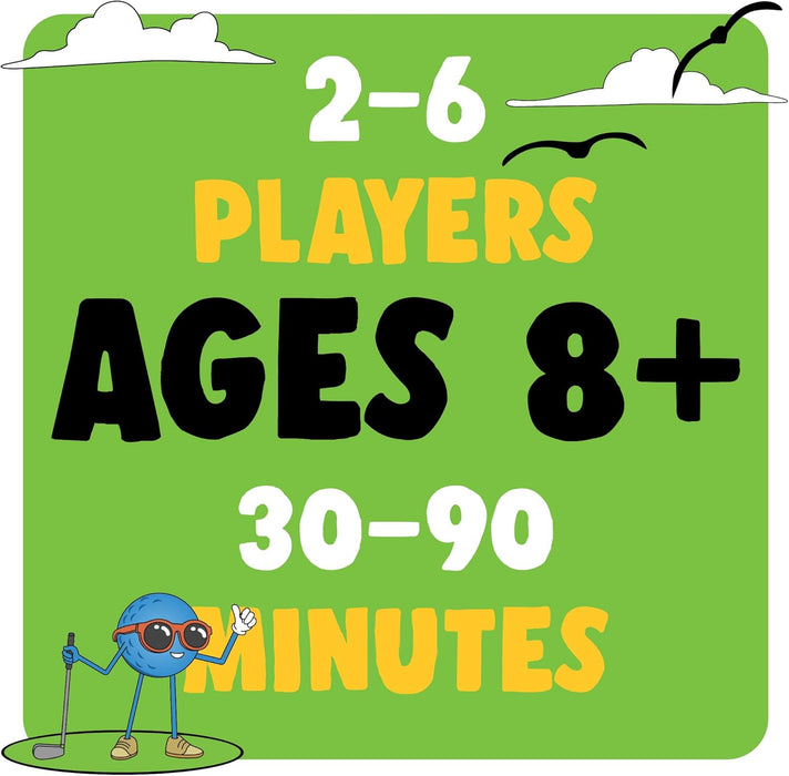 The Card Game of Golf, Ages 8 and Up, Couples Date Night Gift, Game Night Favorite, 15 Min Gameplay, Family Friendly Car