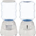 Automatic Pet Water Dispenser and Gravity Food Feeder Set for Cat and Dog, Easy to Clean, 152fl.oz food feeder, 135.3fl.