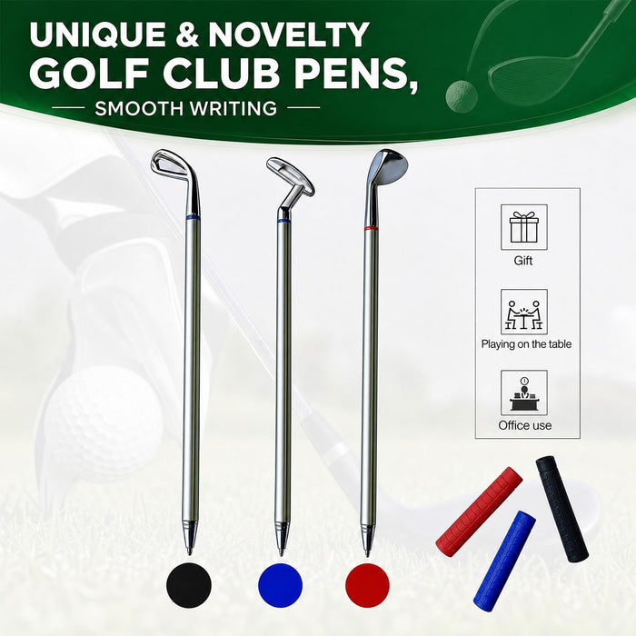 Golf Pen Set, Mini Desktop Golf Putting Green Game