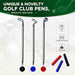 Golf Pen Set, Mini Desktop Golf Putting Green Game