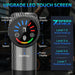 Massage Gun, Deep Tissue Back Massage for Athletes for Pain Relief, Percussion Massager with 10 Massages Heads & Silent Brushless Motor, Fathers Day Dad Gifts, Carbon