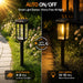 Solar Pathway Lights Outdoor 8 Pack, Bright Solar Garden Lights