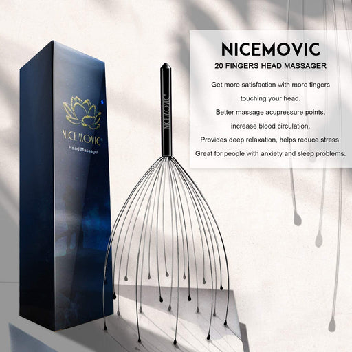 2 Pack Head Scalp Massager Stocking Stuffers White Elephant Gifts