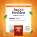 English Breakfast Black Tea Individually Wrapped Bags, 100 Count (Pack of 1), Smooth, Flavourful, and Robust, Caffeinated, Enjoy Hot or Iced, 100 Teabags
