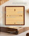 Wooden Baby Sonogram Picture Frame - First Ultrasound New Baby Announcement