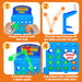 Desktop Puzzle Ejection Toy Two Person Ejection Fun Jumping Ball Mini Handheld Projection