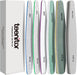 Nail File Nail Buffer, 6 pcs Nail Files and Buffers for Natural Nails, Emery Boards for Nails, Nail Buffer and Shine Kit Nail Filer, Nail Buffer Block 100/180 Grit Nail Files Fingernail Files