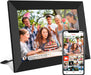 32GB FRAMEO 10.1 Inch Smart WiFi Digital Photo Frame 1280x800 IPS LCD Touch Screen, Auto-Rotate Portrait and Landscape, 