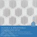 3Pcs Durable Honeycomb Mesh Laundry Bags for Delicates 12x16 Inches