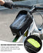 Bike/Bicycle Phone Front Frame Bag, Waterproof, Tube Cycling Pouch