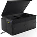 Trunk Organizer with Lid - 65L Collapsible Car Organizer, Black