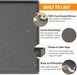 Under Sink Mats for Kitchen Waterproof 34" x 22", Cabinet Liner