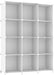12 Cube Storage Organizer, Closet Organizer Storage Shelves, White