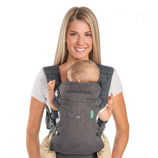 Flip 4-in-1 Baby Carrier Convertible Ergonomic, Gray