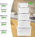 5 PCS Large Fruit storage Containers for Fridge ,Food Storage Containers