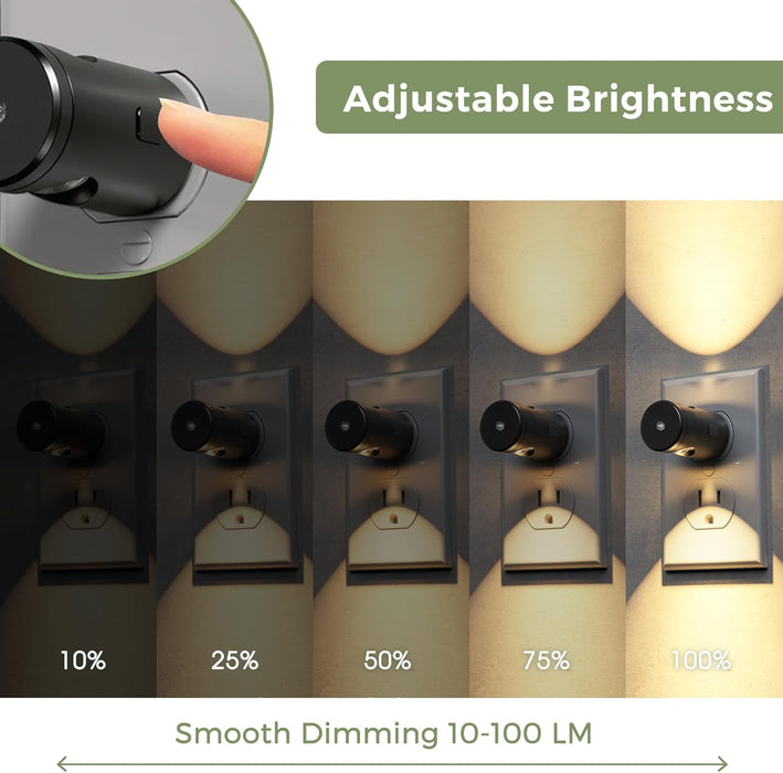 Night Lights Plug into Wall, Dimmable Night Light Plug in