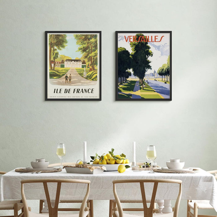 16x20 Picture Frame, Wall Gallery Frames Set of 2, Black