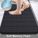 Memory Foam Bath Mat 30 x 20, Ultra Soft Absorbent Bathroom Rugs