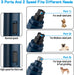 Dog Nail Grinder Upgraded - Professional 2-Speed Whisper-Quiet Electric Pet Nail Trimmer Painless Paws Grooming & Smoothing for Small Medium Large Dogs & Cats (Dark Blue)