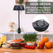 Fly Fans for Food Tables, Fly Control Spinner Table Top Keep Flies Away from Patio Picnic Party Restaurant Kitchen Camping and BBQ