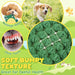 Dog Toys to Keep Them Busy, 3 Pack No Stuffing Interactive Dog Toys with Crinkle, Squeaky Puppy Chew Toys for Small, Med