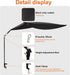 65" office cubicle desk shade,designed for light sensitive workers,idea for office cubicles and orginal desk canopy,block overhead light Black(Patent pending)
